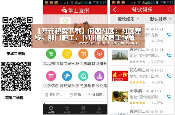 【开元棋牌下载】府西社区:社区牵线,部门施工,下水道改造工程解民忧(图1) 【开元棋牌下载】府西社区:社区牵线,部门施工,下水道改造工程解民忧(图1)